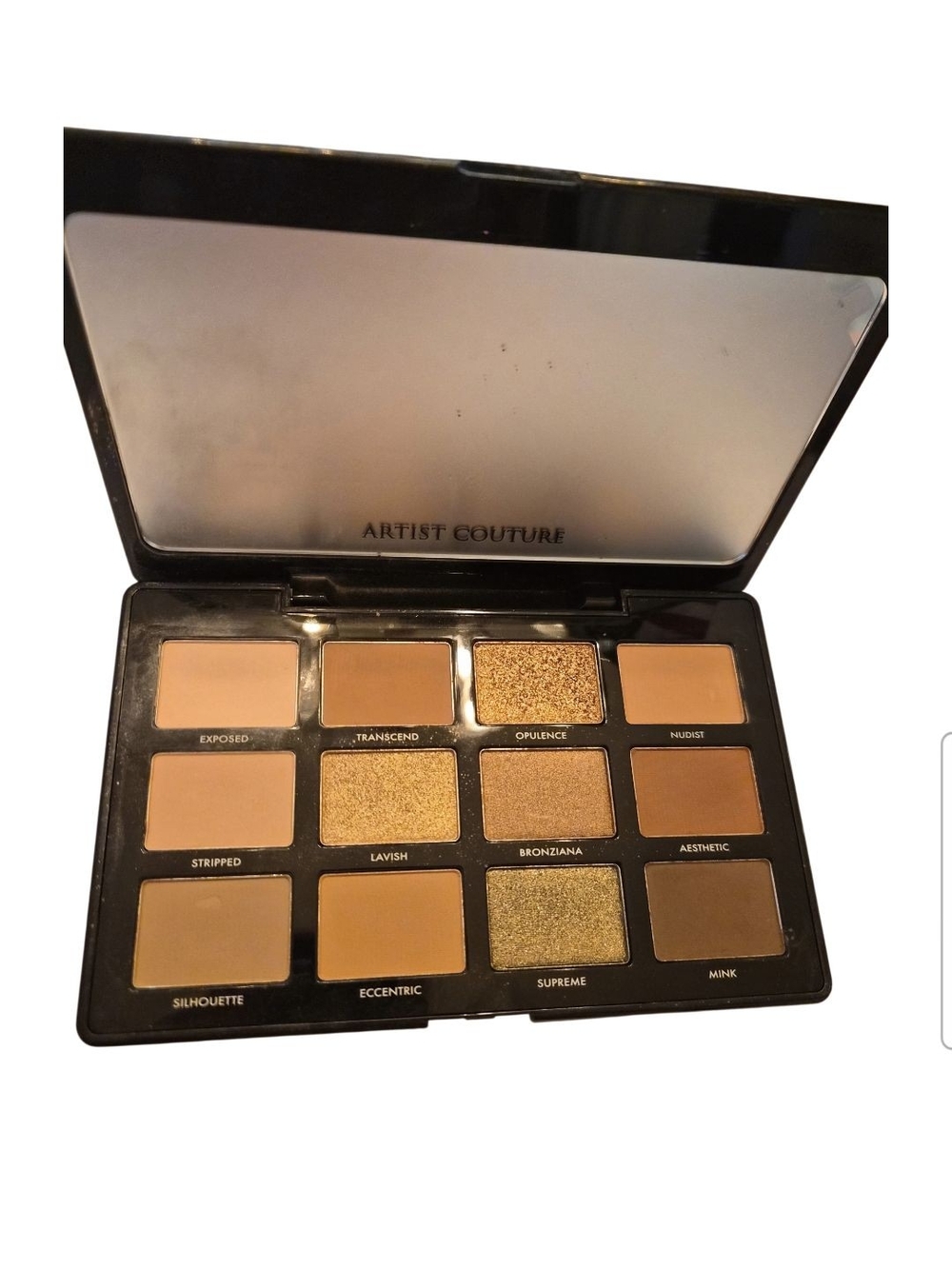 Artist Couture Neutral Eyeshadow Palette - Gold, Brown & Tan Shades